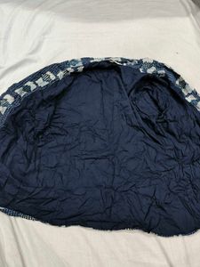 Printed Blue Jacket