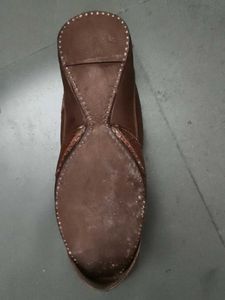 Men's Embroidered Leather Jutti