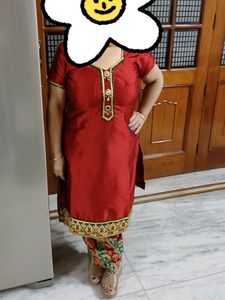 Punjabi salwar suit (Silk)