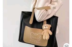 Cute Teddy Bear Tote Bag