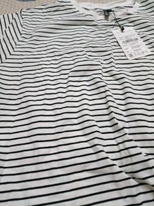 Striped Twist-Knot T-Shirt