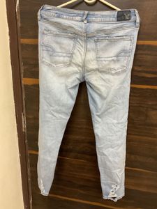 Ripped Light Wash Jeans