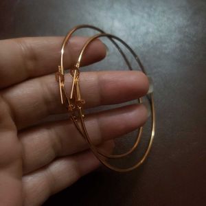 Cooper Hoop Earrings