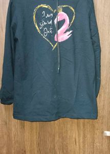 Cute Flamingo Graphic Hoodie