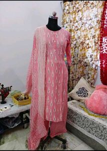 Beautiful Pink Kurta Set with Dupatta