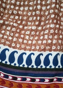 Stylish Brown Printed Kurta