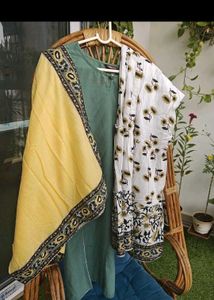 Palazoo Kurta Set