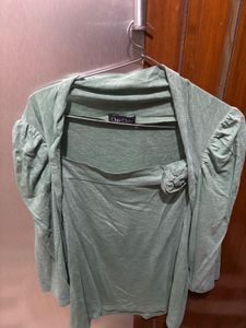 Green top with Embellishment