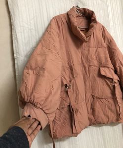 Peach Pink Stylish Jacket