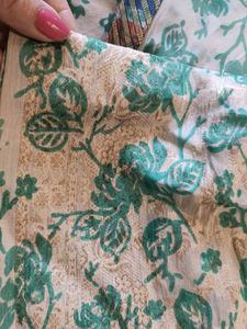 PURE TUSSAR &amp; GEORGETTE DUPATTA UNSTICHED SUIT