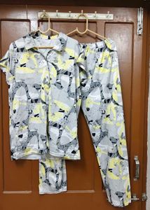 Comfortable Printed Pajama Set