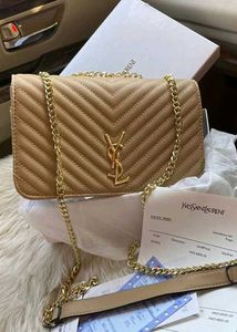 YSL JAMIE FLAP BAG QUILTED LEATHER* WD BOX