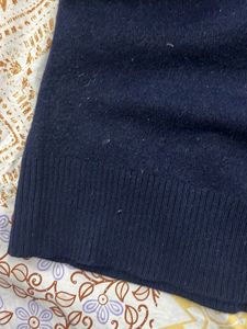 Lacoste Navy Quarter Zip Sweater