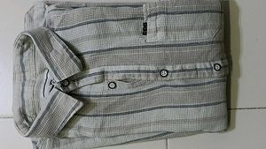 Men's Striped Casual Shirt
