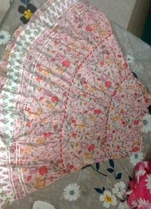 coquette aesthetic indo western skirt 🎀