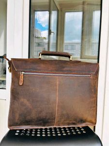 Vintage Leather Briefcase