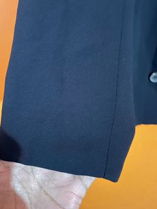Classic Navy Double-Breasted Blazer