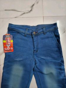 Blue Wash Slim Fit Jeans