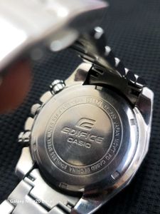 This is a Casio Edifice Chronograph (Model: EF-550