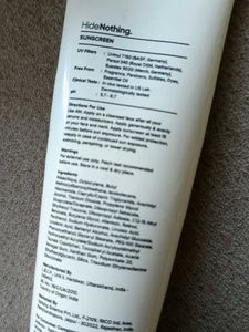 Minimalist SPF 50 Sunscreen