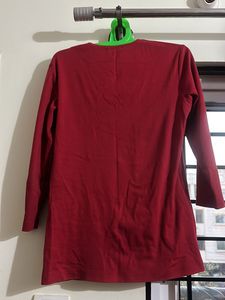 Red Cotton Tshirt