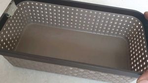 Vintage Plastic Storage Basket