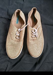 Branded Glitter High Sole Shoes