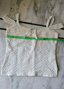Boutique Design Cold Shoulder Top