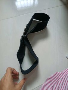 Fashionable Elastic Belt with Ornate Buckle