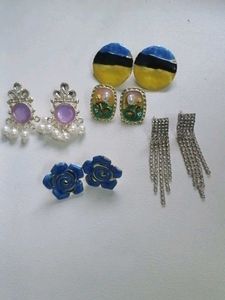 Assorted Dangle &amp; Stud Earrings Set