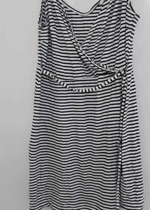 H&amp;M Classic Striped Wrap Dress