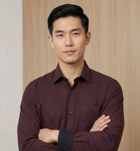 Men's Maroon Formal Shirt original