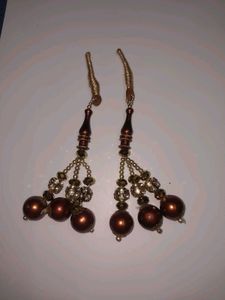 Brooches n dress materials
