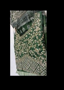 Embellished Green Ethnic Lehenga