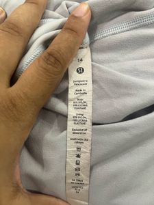 LULULEMON Light Blue Athleisure Leggings
