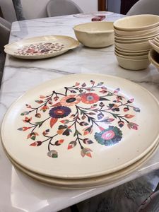 Set of Floral Dinner Plates