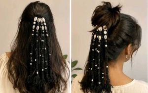 Boho Black Braided Hair Extensions