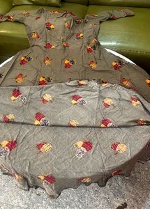 Ethnic Printed gown