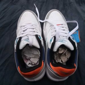 White & Grey Men's Sneakers😎