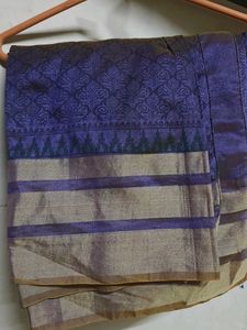 Elegant Blue Ethnic Saree
