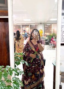 Elegant Maroon lehnga choli gopi