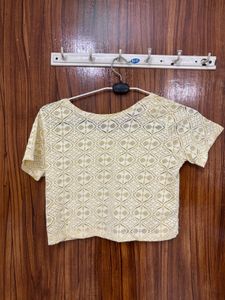 Elegant Lace Blouse Top