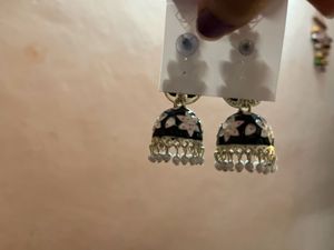 New Black Earrings