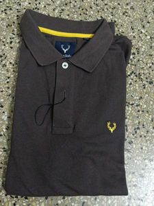 Men's Brown Polo T-Shirt
