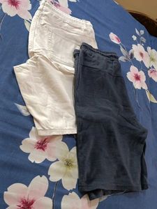 Comfortable Jogger Pants & Shorts denim +hosiery