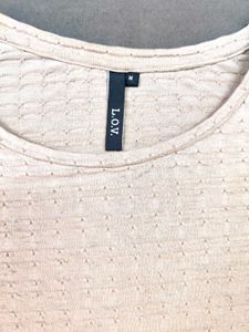 Khaki Colour Layered Half Sleeves Top