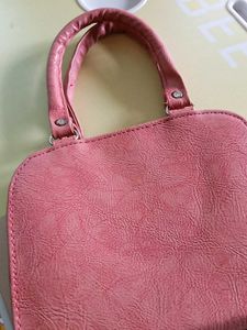 Cute Pink Cutout Clutch Bag