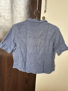 Embroidered Crop Top