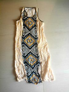 Boho Style Sleeveless Dress