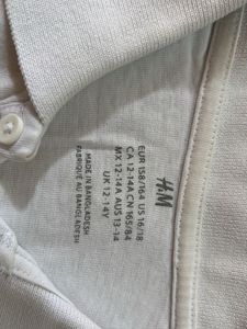White H&amp;M Polo Shirt